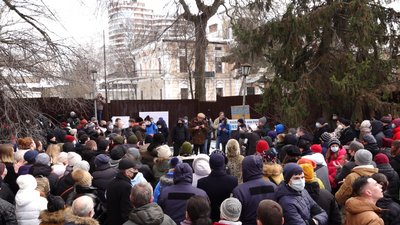 "Маразлі дає здачі". В Одесі знову мітингували проти забудови довкола пам’ятників архітектури