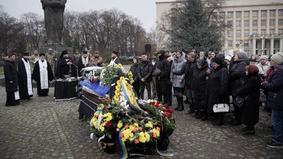 В Ужгороді попрощалися із полеглим захисником Ігорем Урумбаєвим