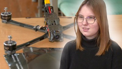 П’ять дронів на передову допомогли придбати учні ліцею №23 у Рівному