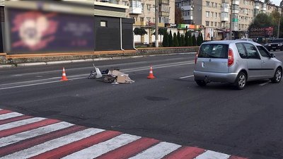 На Полтавщині в аварії травмувався велосипедист На Полтавщині в аварії травмувався велосипедист