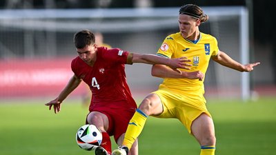 Україна U17 у матчі проти Сербії