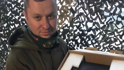 Сержант батальйону "Карпатська Січ" Ігор Костюк Сержант батальйону "Карпатська Січ" Ігор Костюк