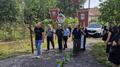 На Закарпатті попрощалися із померлим захисником Іваном Лендєлом