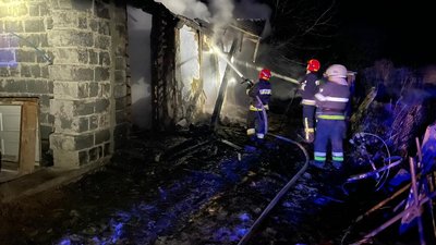 На Івано-Франківщині під час пожежі в житловому будинку загинув чоловік