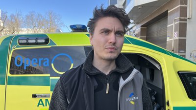 Шведський волонтер Секо, 29 лютого 2024 року. Шведський волонтер Секо, 29 лютого 2024 року.
