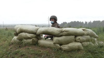 Ліквідувати ворога та захищати кордон - у Седневі тривають навчання резервістів тероборони Ліквідувати ворога та захищати кордон - у Седневі тривають навчання резервістів тероборони