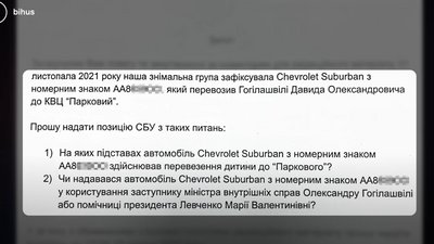 Родину звільненого заступника міністра внутрішніх справ Гогілашвілі охороняє СБУ — Bihus Info Родину звільненого заступника міністра внутрішніх справ Гогілашвілі охороняє СБУ — Bihus Info