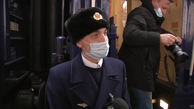 До Запоріжжя прибув поїзд Єднання До Запоріжжя прибув поїзд Єднання