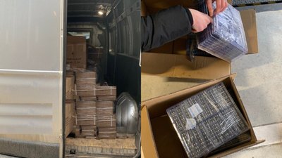 Волинські митники вилучили у водія незадекларовані аксесуари до відеоапаратури