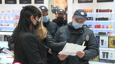 За два тижні «червоної» зони на Дніпропетровщині поліція виявила 2 тисячі порушень карантину