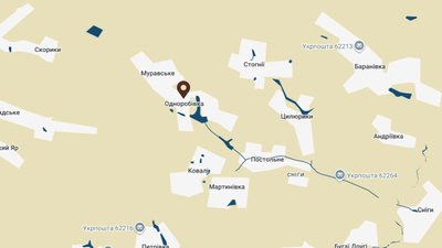 де розташована одноробівка