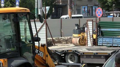 На центральному проспекті Запоріжжя будують магазин: чому місцеві мешканці проти На центральному проспекті Запоріжжя будують магазин: чому місцеві мешканці проти