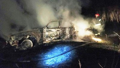 На Чернігівщині в автівці згорів чоловік
