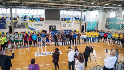 На Тернопільщині відбувся кубок області з футзалу серед учасників бойових дій та ветеранів війни