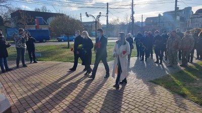 День гідності і свободи. У Миколаєві вшанували загиблих на Майдані Незалежності