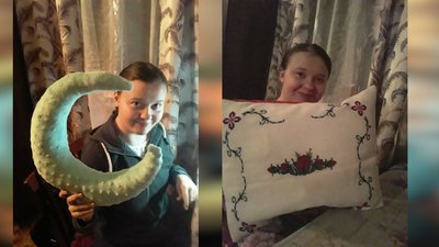 На Житомирщині 16-річна дівчина з ДЦП шиє та продає власні вироби, заробляючи гроші на реабілітацію На Житомирщині 16-річна дівчина з ДЦП шиє та продає власні вироби, заробляючи гроші на реабілітацію