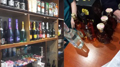 На Херсонщині викрили підпільну торгівлю алкоголем сумнівної якості