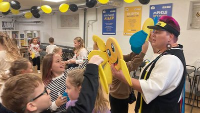 Відкриття підземного освітнього центру в Ізюмі 
