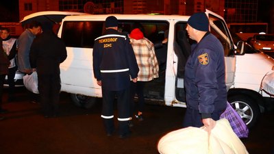 На Житомирщину черговим евакуаційним потягом приїхали 20 жителів Донеччини На Житомирщину черговим евакуаційним потягом приїхали 20 жителів Донеччини