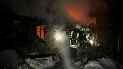 Пожежа, займання, ДСНС, горіла літня кухня