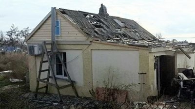 Поранена людина та зруйновані будинки. Армія РФ обстріляла дві громади на Миколаївщині
