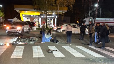 ДТП у Чернігові на Київській і Лук'яненка 30 жовтня 2026 року: що з мотоциклістом