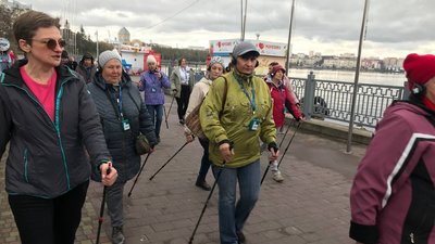 Скандинавська ходьба як профілактика захворювань: у Тернополі організували "Здорову прогулянку" Скандинавська ходьба як профілактика захворювань: у Тернополі організували "Здорову прогулянку"