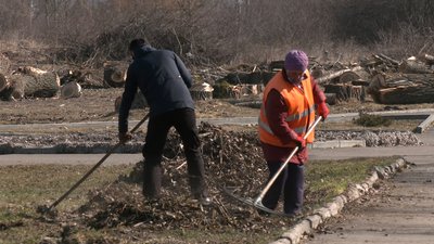 Толока в гідропарку на Рівненщині згуртувала місцевих і переселенців Толока в гідропарку на Рівненщині згуртувала місцевих і переселенців