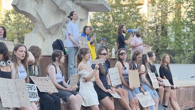 Мітинг, Федоров, Міноборони, протестувальники, Франківськ