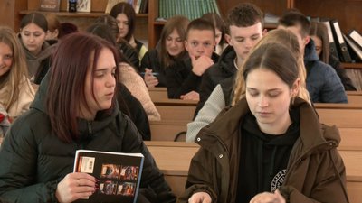 Учні Волинського фахового коледжу на заняттях, травень 2025