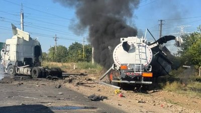 Атака РФ на Одещину 17 вересня 2026 року, автоцистерна, 4 травмованих, реактивні БпЛА