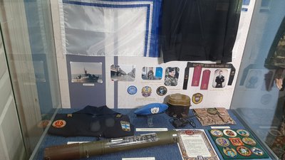 Експонати від миколаївських морпіхів поповнили фонд Музею суднобудування і флоту Експонати від миколаївських морпіхів поповнили фонд Музею суднобудування і флоту