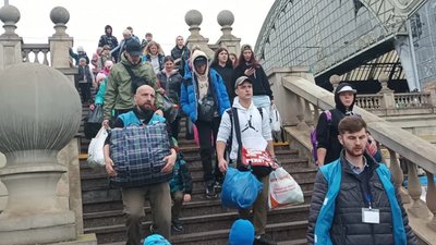 На Львівщину евакуювали 33 дитини з Запорізької області