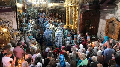 Предстоятель ПЦУ Блаженнійший Епіфаній очолив святкове богослужіння у храмі в Тернополі Предстоятель ПЦУ Блаженнійший Епіфаній очолив святкове богослужіння у храмі в Тернополі