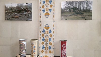 У Черкасах малювали перемогу У Черкасах малювали перемогу