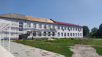 Був без ремонту 60 років: у селі на Черкащині відновлюють ліцей