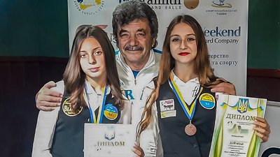 Кропивницькі більярдистки вибороли срібло та бронзу чемпіонату України
