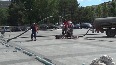 У Миколаєві триває реконструкція Соборної площі У Миколаєві триває реконструкція Соборної площі