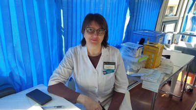 Щеплення від правця, дифтерії і COVID-19: у Тернополі працював вакцинальний автобус