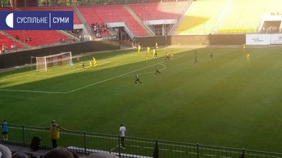 Команда "Альянс" з Сумщини поступилася харків’янам у матчі чемпіонату України з футболу Команда "Альянс" з Сумщини поступилася харків’янам у матчі чемпіонату України з футболу
