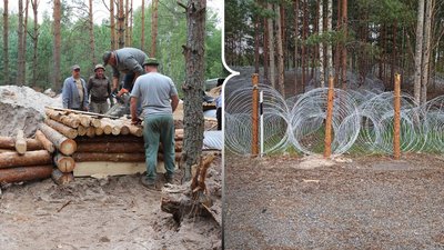 Як на Рівненщині, Волині та Житомирщині укріплюють території на кордоні з Білоруссю