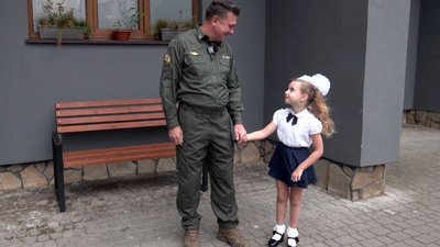 Сергій Шевчук, військовий, перший дзвоник, 1 вересня