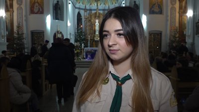 Вогонь з місця народження Ісуса Христа передали харків'янам
