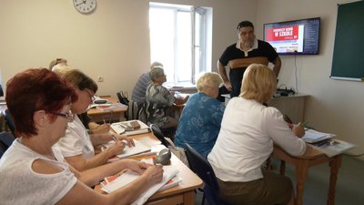 Студенти університету вивчають польську мову, вересень 2023 Студенти університету вивчають польську мову, вересень 2023