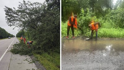 Дороги, негода, Служба відновлення