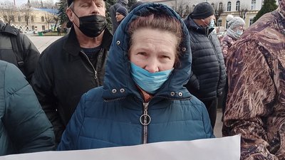Ліцеїсти Житомирського обласного ліцею знову вийшли на протест Ліцеїсти Житомирського обласного ліцею знову вийшли на протест