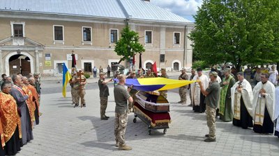 Попрощалися з військовим, Ігор Воловник, Тернопільщина, липень 2024
