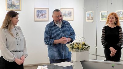 "Акварельна весна": у Рівному діє виставка художника родом з Тернопільщини "Акварельна весна": у Рівному діє виставка художника родом з Тернопільщини