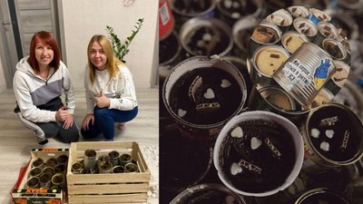 волонтерка черкаси, окопні свічки