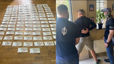 У Рівному патрульного викрили на хабарі – ДБР У Рівному патрульного викрили на хабарі – ДБР